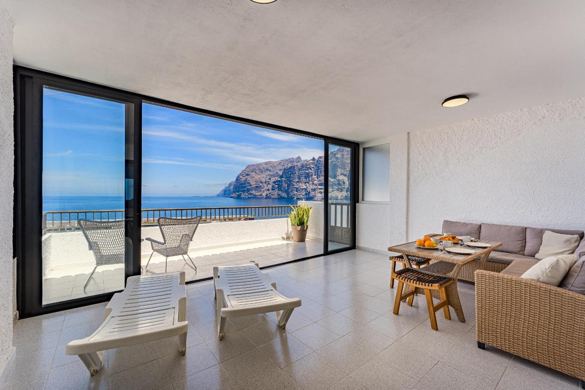 Panoramic View Apartment In Los Gigantes 阿坎提拉德洛斯基 外观 照片