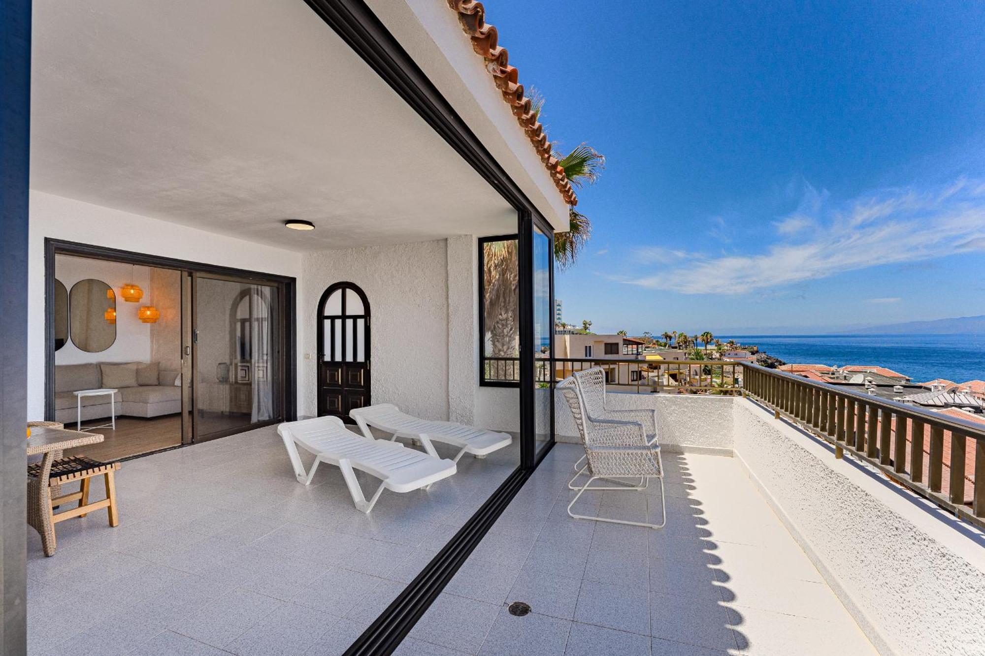Panoramic View Apartment In Los Gigantes 阿坎提拉德洛斯基 外观 照片